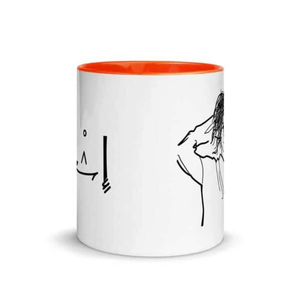 white ceramic mug with color inside orange 11oz front 619fa9136ead3