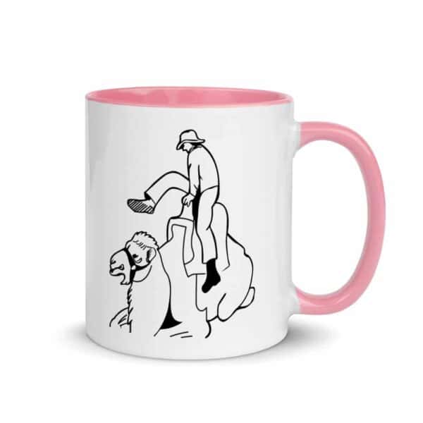 white ceramic mug with color inside pink 11oz right 619fa98044d4c
