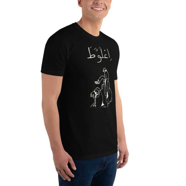 mens fitted t shirt black right front 60fbf58495359