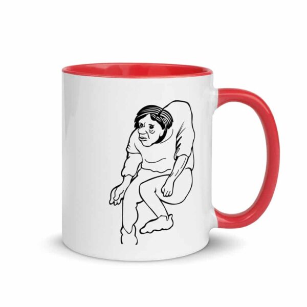 white ceramic mug with color inside red 11oz right 619fa85ecc789